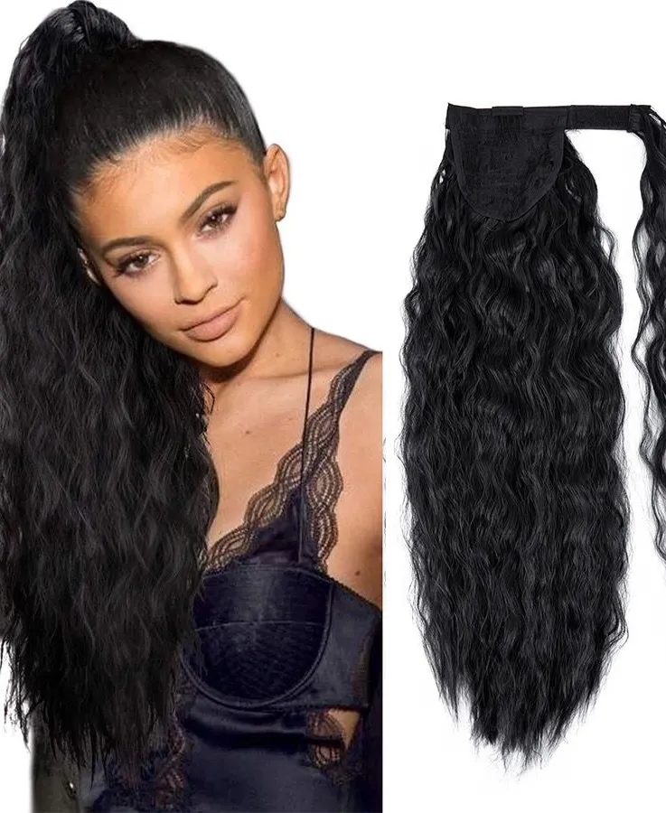Sandy ponytail