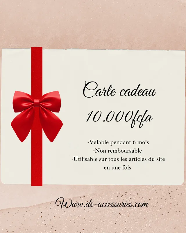 Carte cadeau 1